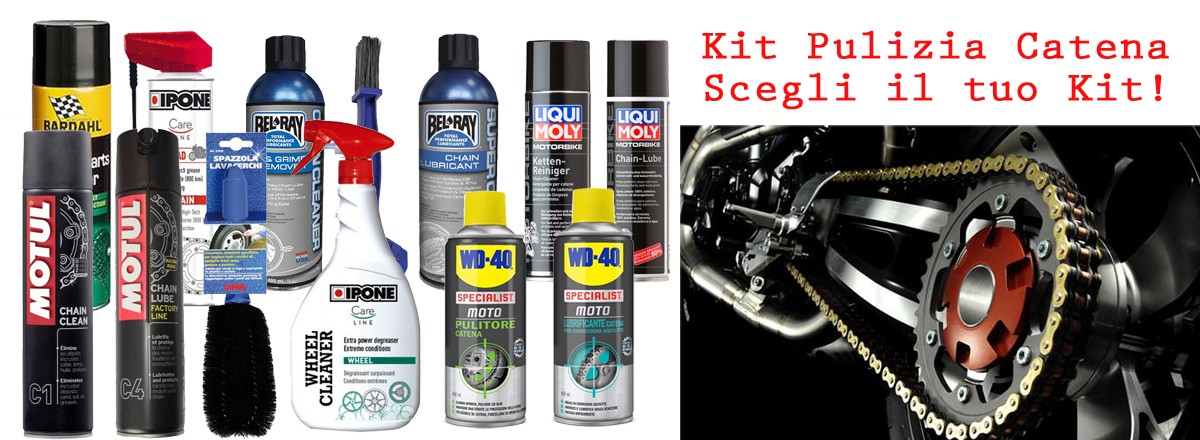 Chain clean & lube Kit